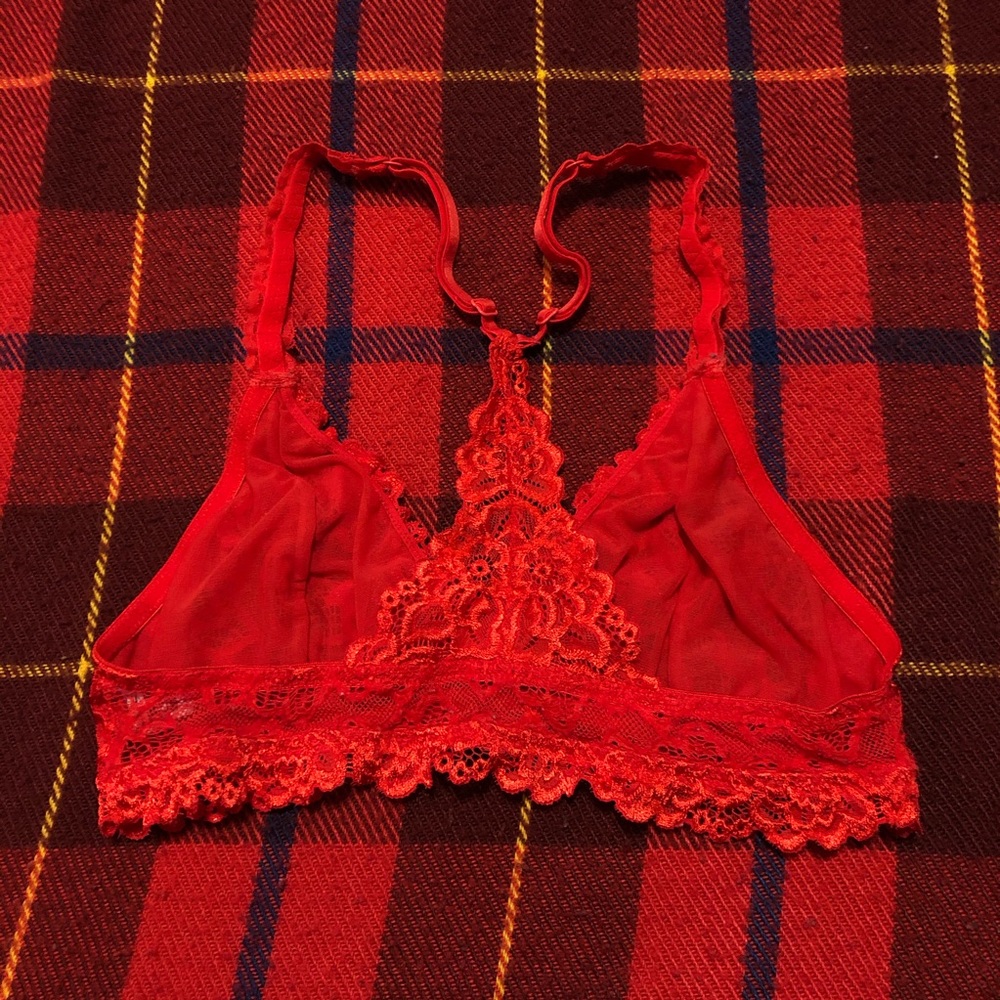Red Bralette - Picture 3 of 5